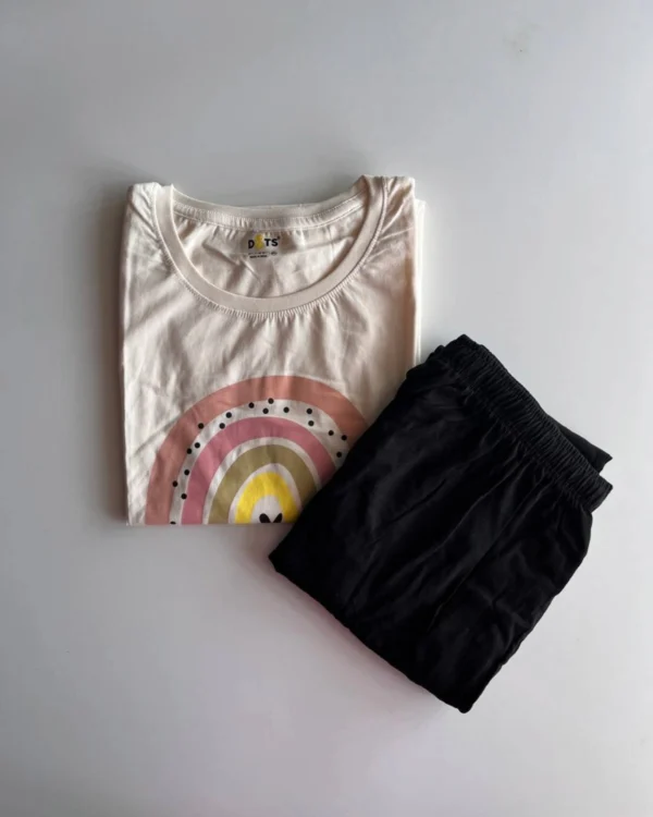Sandal Solid Pyjama Set