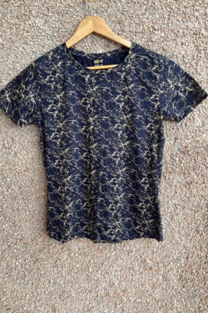 Black Printed tshirt