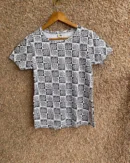 Black and White Printed t-shirt
