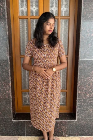 Brown Frock