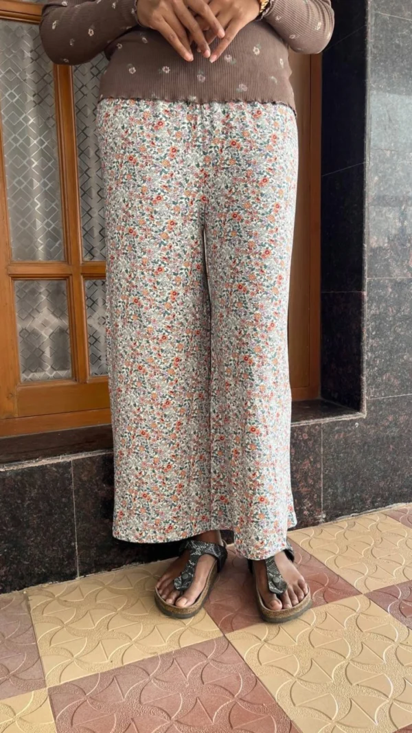 Floral palazzo