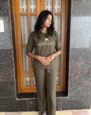 Dark Green  Co-Ord Set