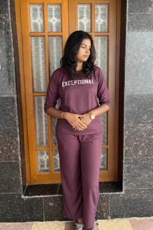 Wine  Co-Ord Set