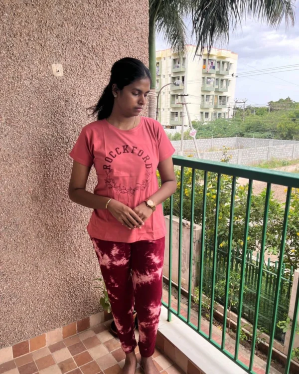 Coral Pyjama Set