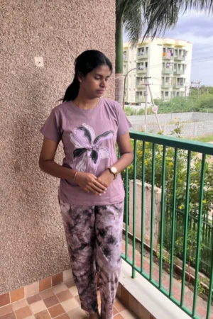 Purple Pyjama Set