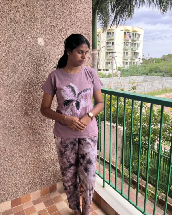 Purple Pyjama Set