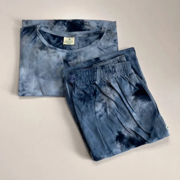 Blue Tie and Dye Co-Ord Set