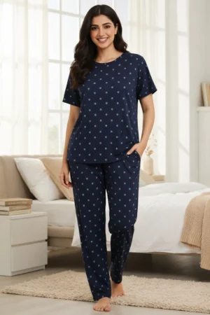 Navy Star Co-Ord Set