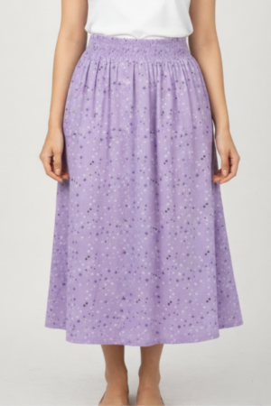 Violet skirt