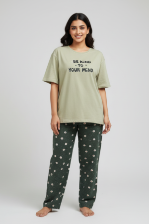 Green Pyjama Set